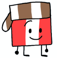 a cartoon character wearing a hat and a hat