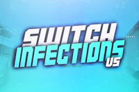 switch infections us logo on a blue background