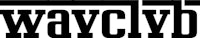 a black and white logo with the word waveclub