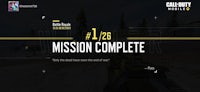 a screenshot of call of duty 4 mission complete