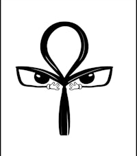 egyptian ankh symbol vector | price 1 credit usd $1