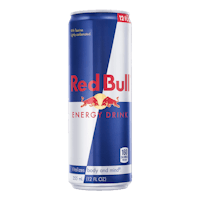 red bull energy drink can