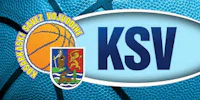 the logo for ksv basketball