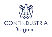 the logo for condindustria bergamo
