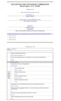 a document with the name of a company and a description of the company