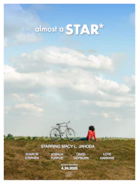 a poster for almost a star