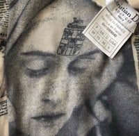 a shirt with a picture of a woman on it