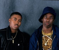 two young men standing next to each other
