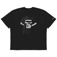 a black t - shirt with the words'don't be a jerk'on it
