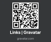 links gravatar qr code