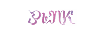 an image of the word pink on a dark background