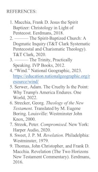 a page with a reference to christianity and the spirit