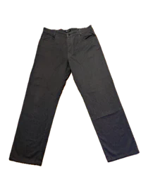 a pair of black jeans on a black background