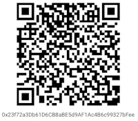 a black and white qr code on a white background