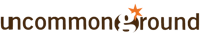 the logo for uncommon ground