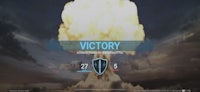 a screenshot of a game with the word victory on it