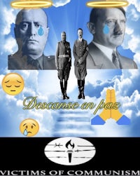 a poster with the words'victims of communism'