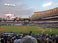 a baseball stadium