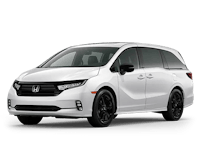 a white 2019 honda odyssey