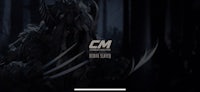 an image of a demon with claws on his face