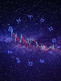 zodiac signs on a starry background