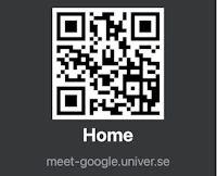a qr code with the words home on it