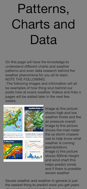 Charts and data - Evansweather | news and media