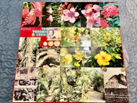 a book with pictures of flowers and plants