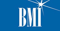 bmi logo on a blue background