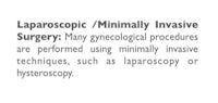 laparoscopic minimally invasive surgery