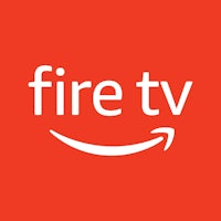 fire tv logo on an orange background