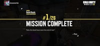 a screenshot of call of duty mobile mission complete